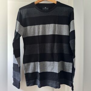 Shouthouse striped long sleeve thermal shirt